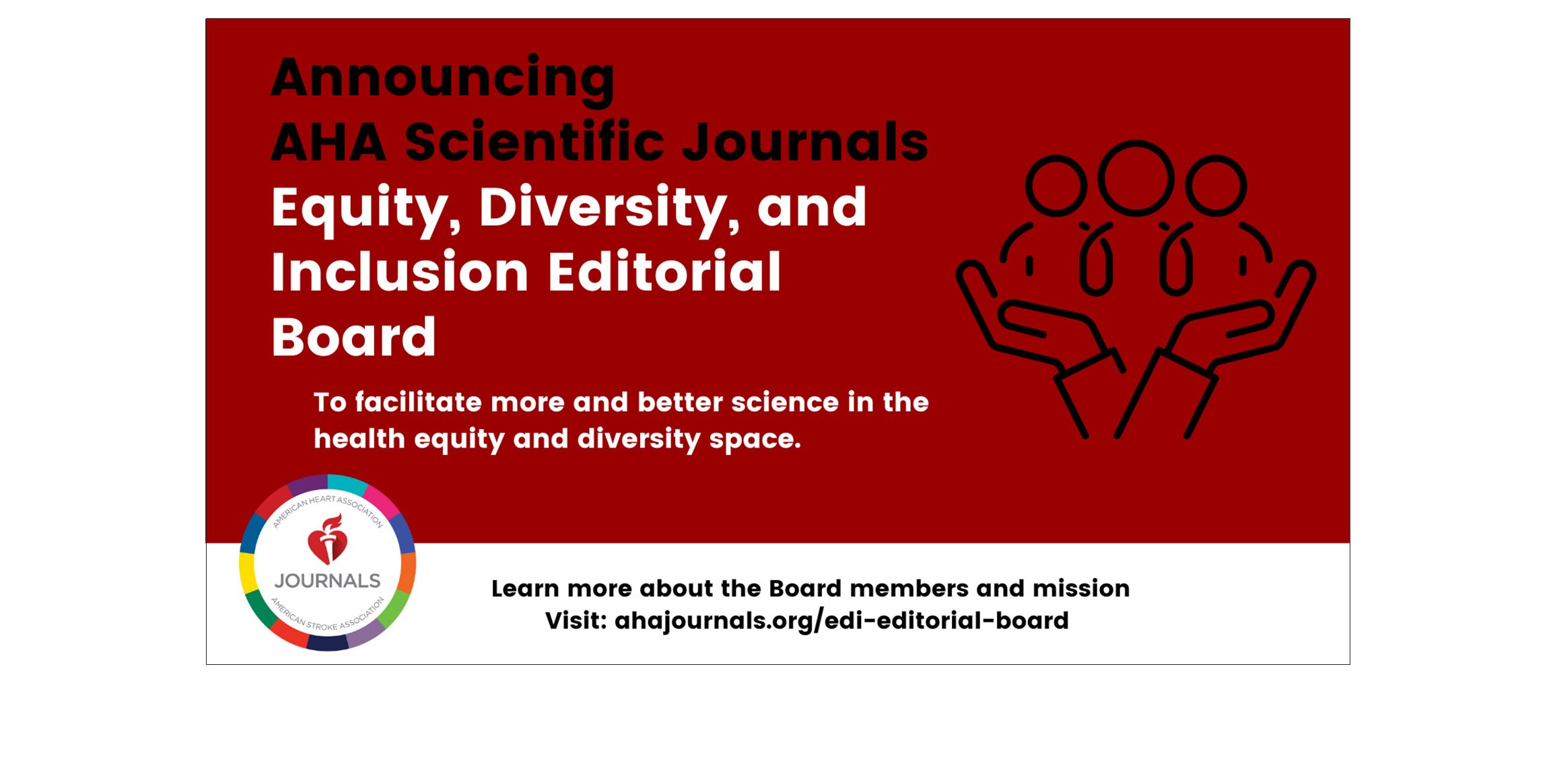 Equity, Diversity, and Inclusion Editorial (#EDI) board.